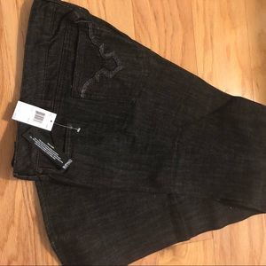 Buffalo Felow Mid Risë Stretch Flare Black Jeans